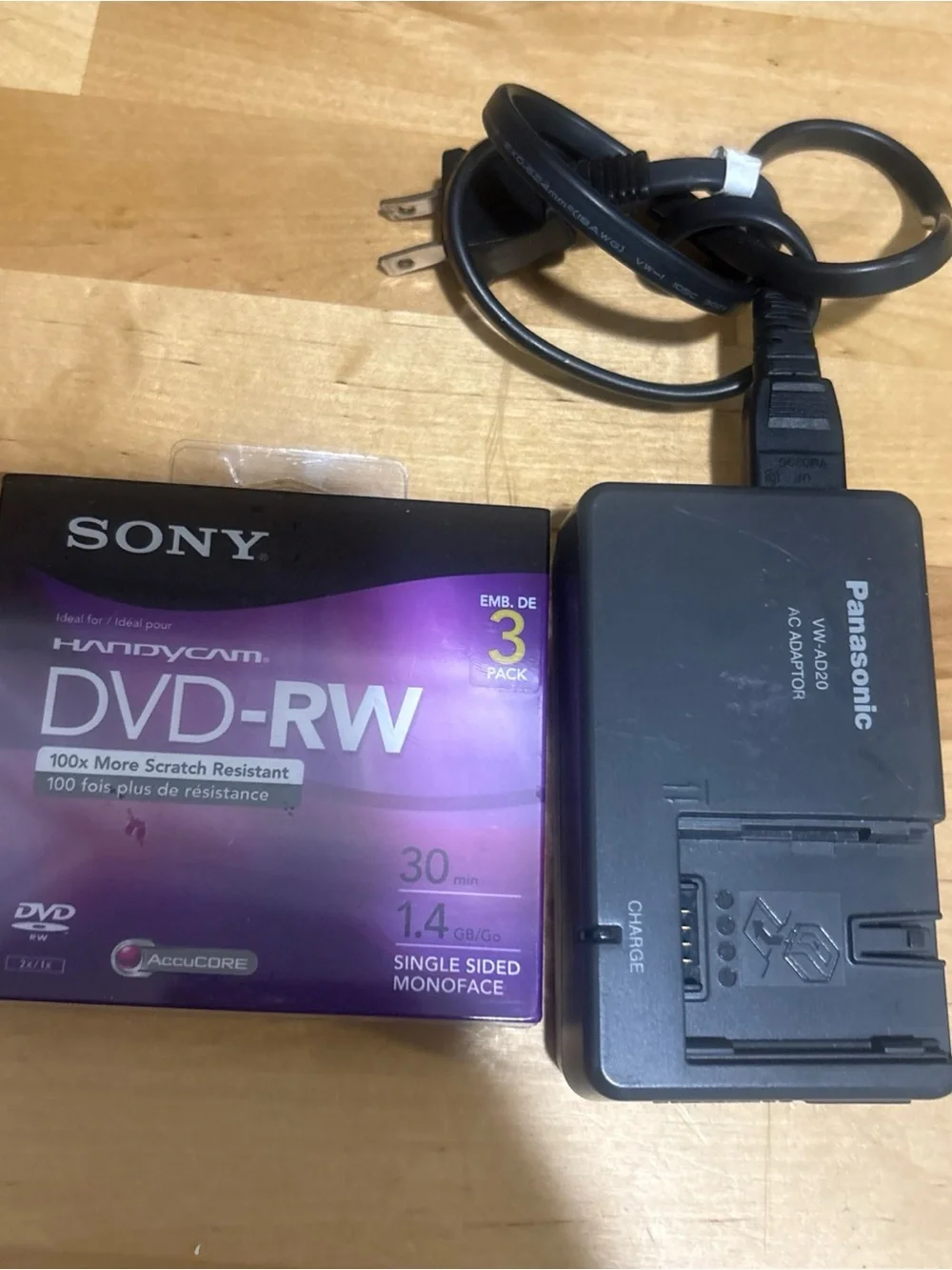 Panasonic HDC-DX1 AVCHD DVD Camcorder Silver - With Battery, Charger And Dvd’s